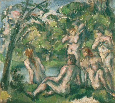 Fürdőzők alkotó: Paul Cézanne