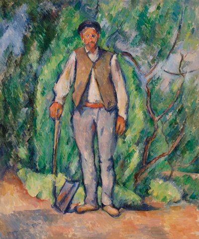 Kertész (olaj, vászon) alkotó: Paul Cézanne