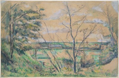 Az Oise-völgyben alkotó: Paul Cézanne