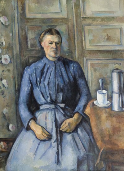 Nő kávéskannával alkotó: Paul Cézanne
