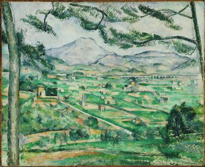 Mont Sainte-Victoire alkotó: Paul Cézanne