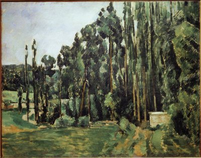 Nyárfák - olaj, vászon alkotó: Paul Cézanne