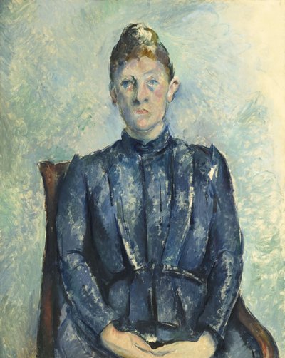 Madame Cézanne portréja alkotó: Paul Cézanne