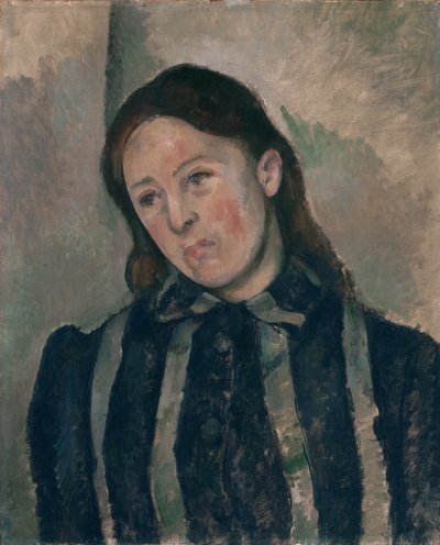 Madame Cézanne portréja alkotó: Paul Cézanne