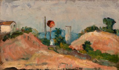 Vasútvágás alkotó: Paul Cézanne