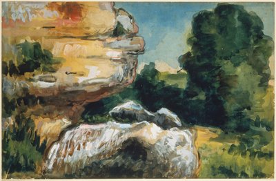 Sziklák alkotó: Paul Cézanne