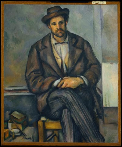 Ülő paraszt alkotó: Paul Cézanne