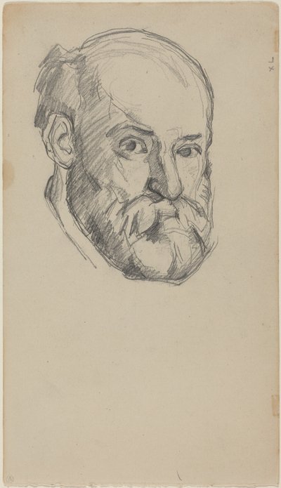 Önarckép [előlap] alkotó: Paul Cézanne