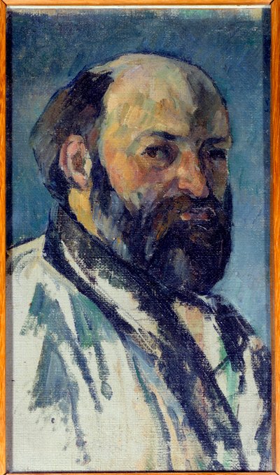 Paul Cezanne (1839-1906) önarcképfestménye 1877 V. 0,25x0,14 m Párizs, Musee d
