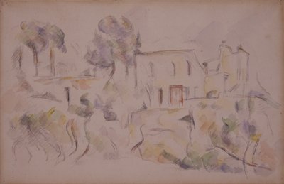The Coach House (The Shed at Château Noir) alkotó: Paul Cézanne