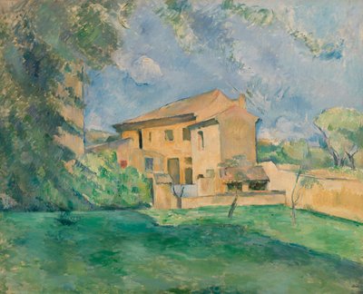 A farm a Jas de Bouffanban alkotó: Paul Cézanne