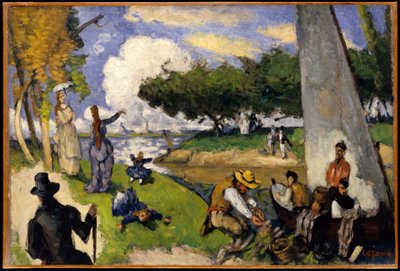 A halászok (fantasztikus jelenet) alkotó: Paul Cézanne