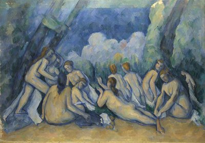 The Large Bathers, 1900-2005 körül (olaj, vászon) alkotó: Paul Cézanne