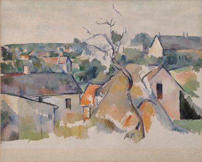 The Rooftops, 1898 körül (olaj, vászon) alkotó: Paul Cézanne