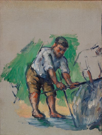 A kútfúró (Le Foreur) alkotó: Paul Cézanne