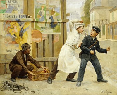 Az elterelés alkotó: Paul Charles Chocarne-Moreau