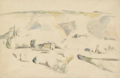 Kilátás a völgyre, 19. század vége alkotó: Paul Cézanne