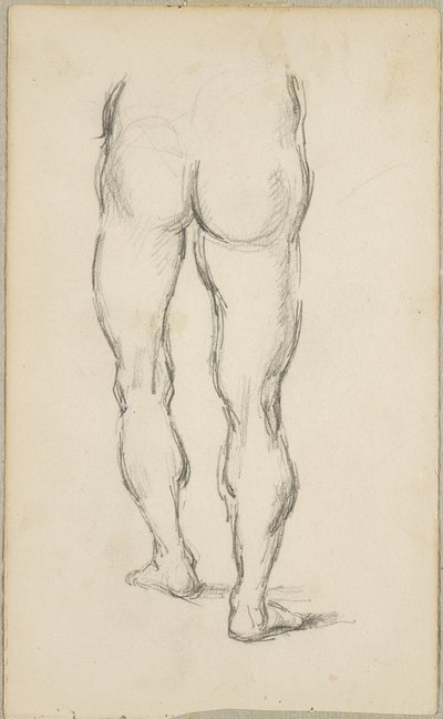 Luca Signorelli után: lábak tanulmányozása, 1883-86 körül alkotó: Paul Cézanne