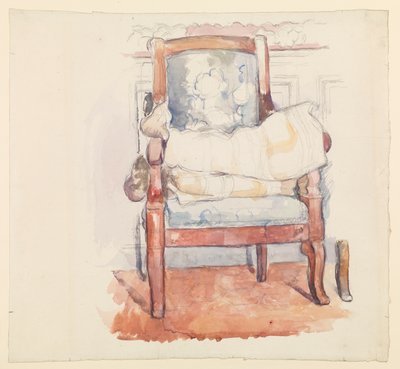 Fotel, 1885-90 körül kb alkotó: Paul Cézanne