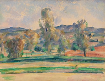 Őszi táj alkotó: Paul Cézanne