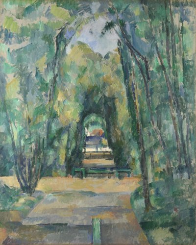 Avenue at Chantilly, 1888 alkotó: Paul Cézanne