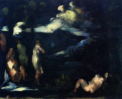 Fürdőzők alkotó: Paul Cézanne