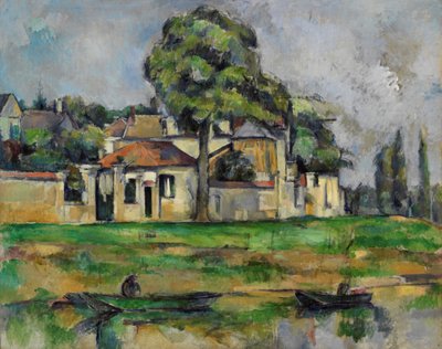 A Marne partjai, c. 1888 alkotó: Paul Cézanne