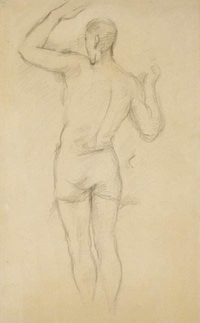Fürdő állva; Álló fürdőző, c. 1885-88 alkotó: Paul Cézanne