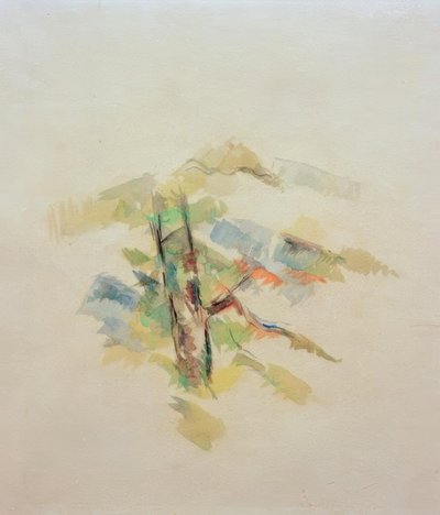 Fa tanulmány alkotó: Paul Cézanne