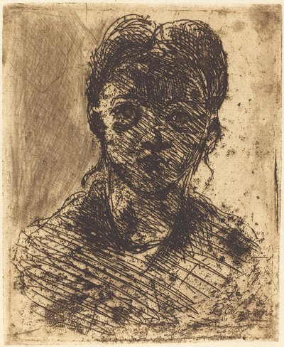 Egy lány mellszobra alkotó: Paul Cézanne
