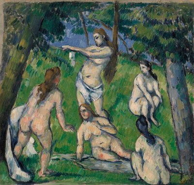 Öt fürdőző alkotó: Paul Cézanne