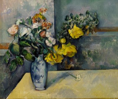 Virágok egy vázában alkotó: Paul Cézanne