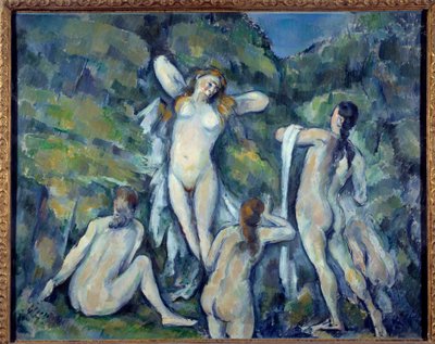 Paul Cezanne (1839-1906) Négy fürdőző festménye, 1888 Koppenhága, Carlberg Glyptotek alkotó: Paul Cézanne