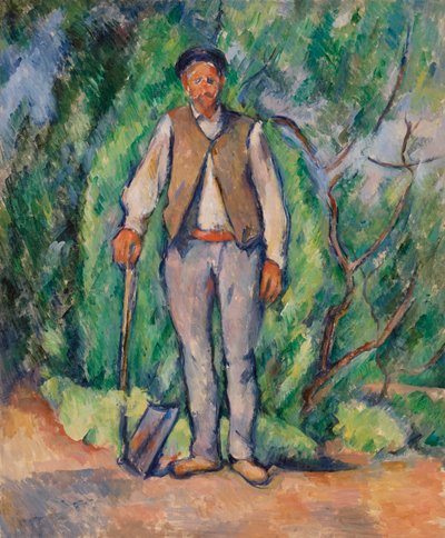 Kertész (A kertész) alkotó: Paul Cézanne