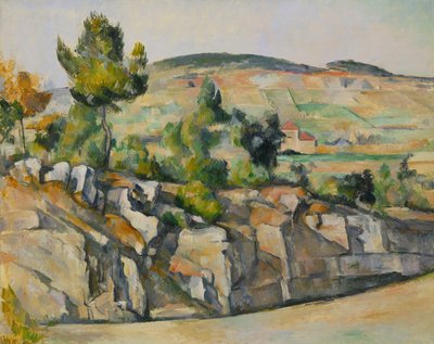 Provence-i domboldal, 1886-90 körül alkotó: Paul Cézanne