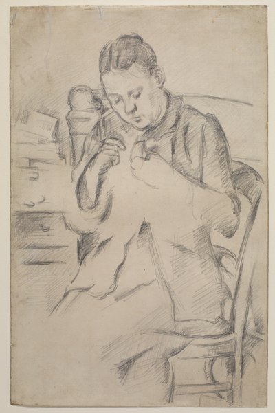 Hortense Fiquet alkotó: Paul Cézanne