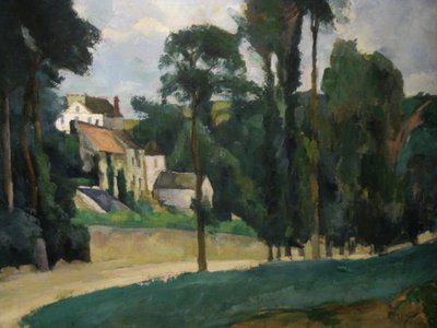A Route de Pontoise alkotó: Paul Cézanne