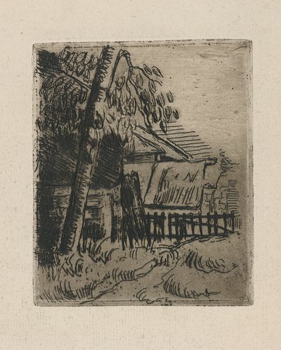 Tájkép Auvers-ben alkotó: Paul Cézanne