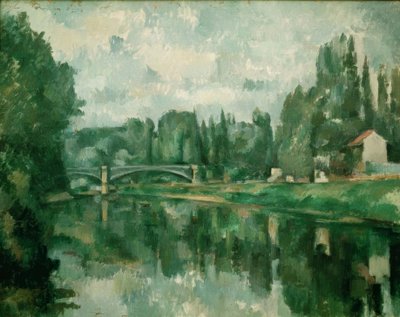 Le Pont de Creteil (Híd a Marne felett, Creteilben alkotó: Paul Cézanne