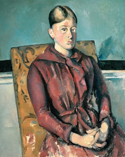 Madame Cézanne Sárga karosszékben alkotó: Paul Cézanne