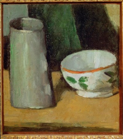 Tejes tál és kancsó alkotó: Paul Cézanne