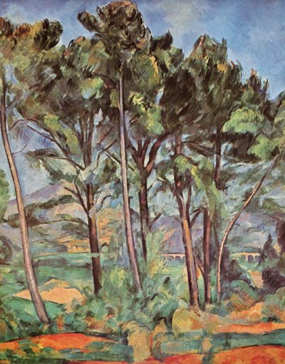 Montagne Sainte-Victoire és a Valcros viadukt alkotó: Paul Cézanne
