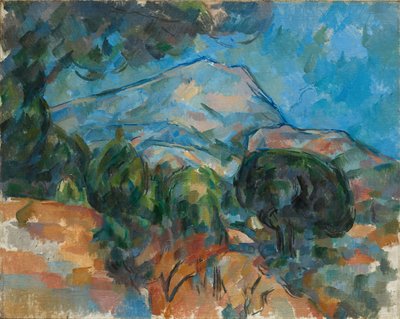Mount Sainte-Victoire, kb. 1904. alkotó: Paul Cézanne