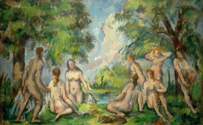 P.Cézanne, Badende alkotó: Paul Cézanne
