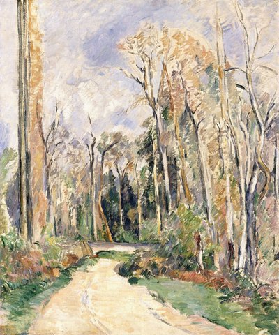 Ösvény az erdő bejáratánál, 1879 körül alkotó: Paul Cézanne