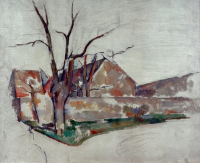 Téli táj alkotó: Paul Cézanne