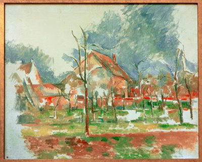 Téli táj - Giverny alkotó: Paul Cézanne