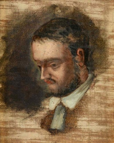 Émile Zola portréja 1840-1902, kb. 1862-1864. alkotó: Paul Cézanne