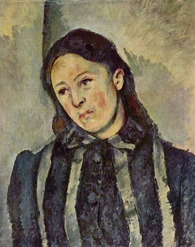Madame Cézanne portréja alkotó: Paul Cézanne