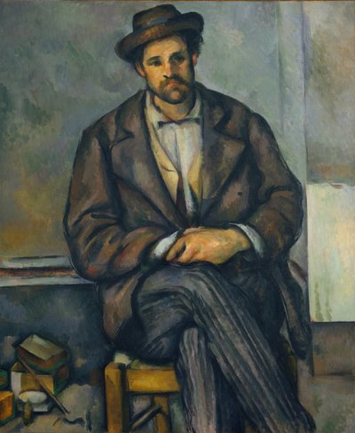 Ülő paraszt, kb. 1892-96. alkotó: Paul Cézanne